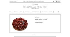 Desktop Screenshot of desgateauxetdupain.com